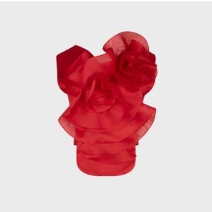 Anne Fontaine Les Precieus Collection "Reader" Shirtfront Top